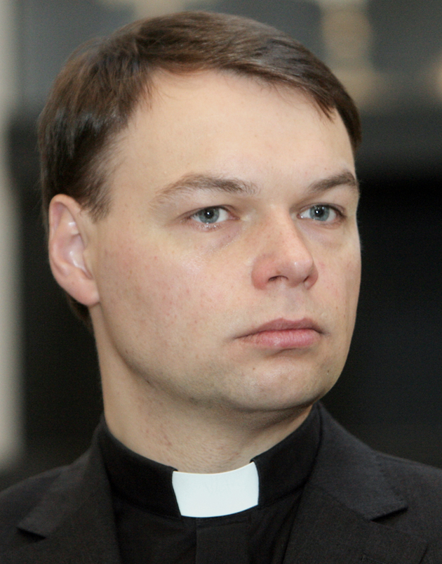 Vilniaus arkikatedros bazilikos administratorius kunigas Robertas Šalaševičius