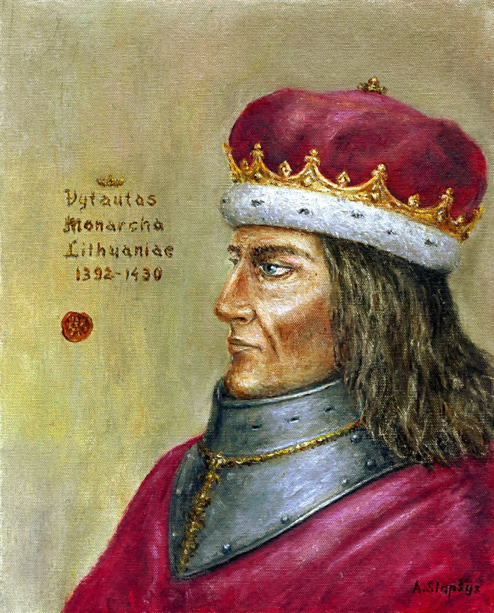 Родоначальником династии великих литовских князей был. Витовт Великий князь Литовский. Князь Витовт портрет.